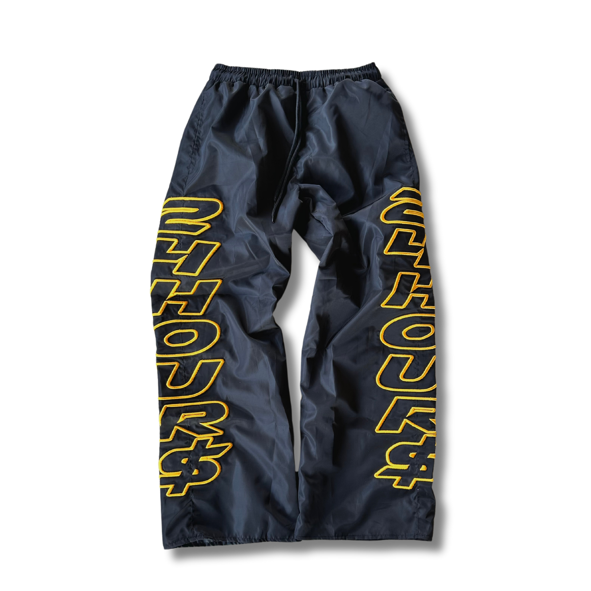 24 Hours Nylon Pants Black/Yellow