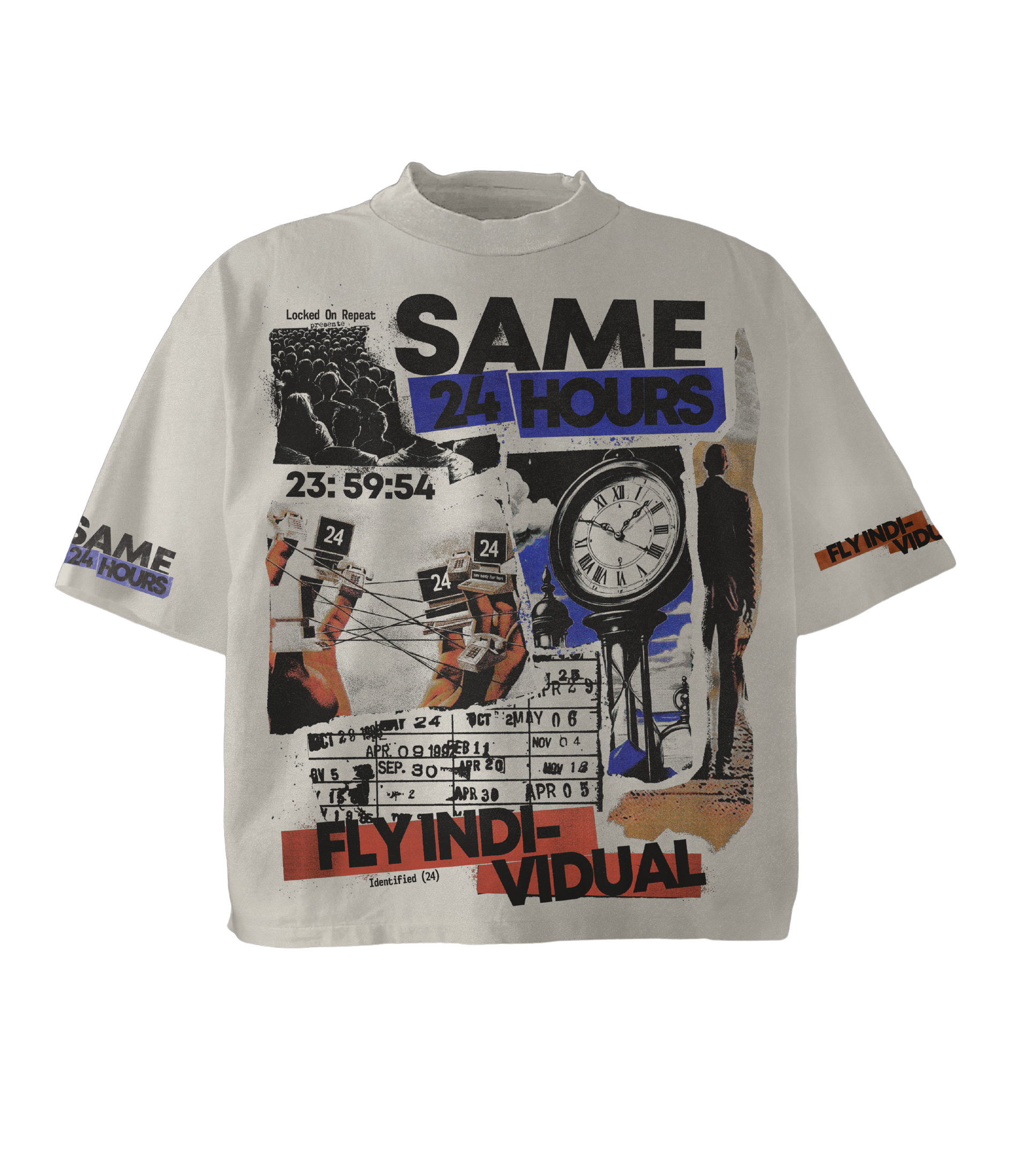 White Time Piece Tee