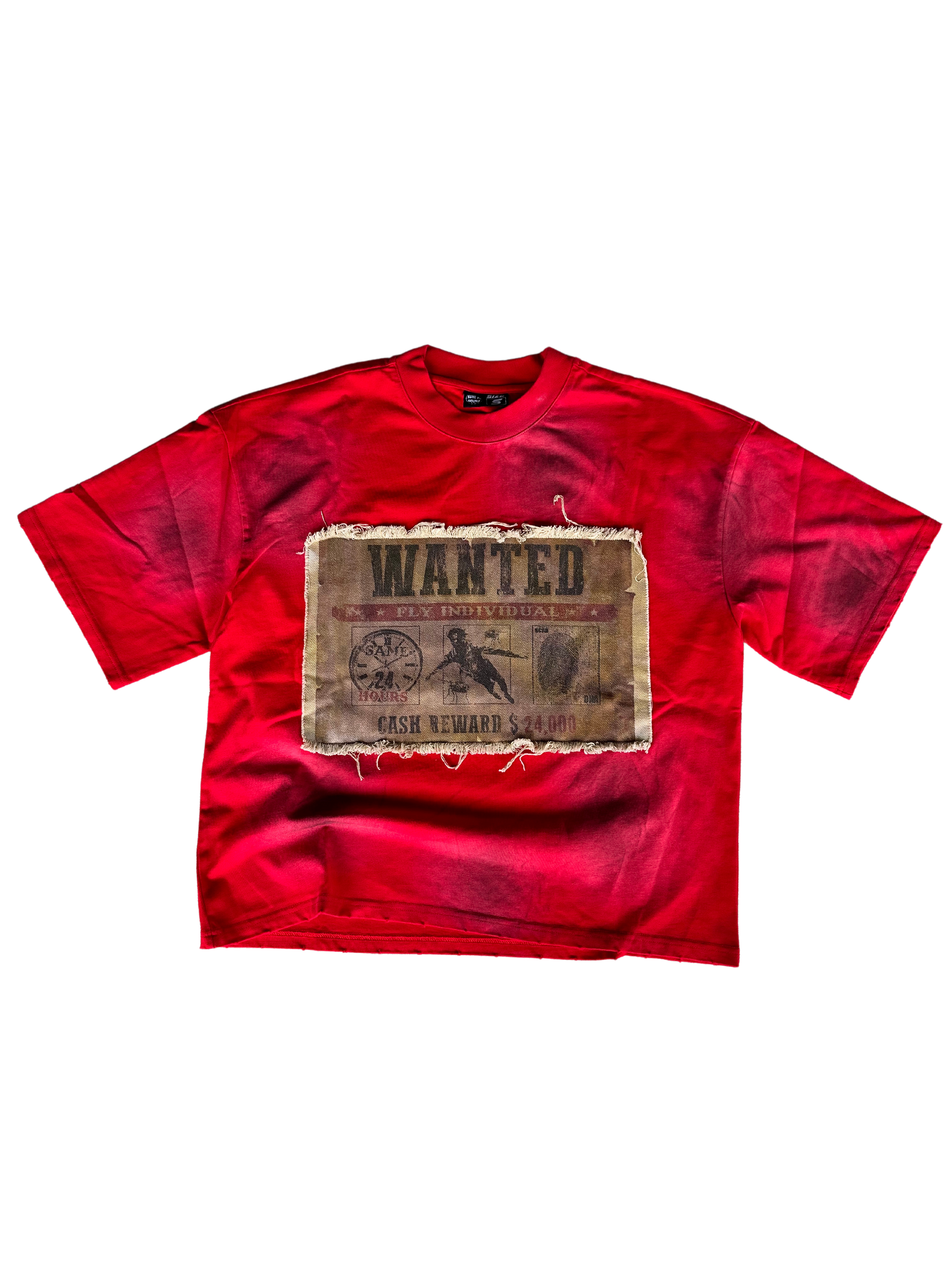 Most Wanted Tee Red