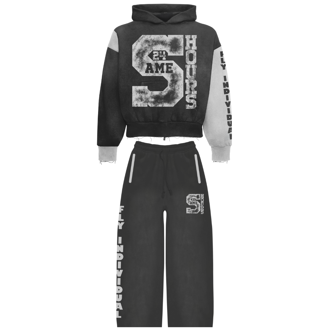 Black/Grey Travel Set Bundle