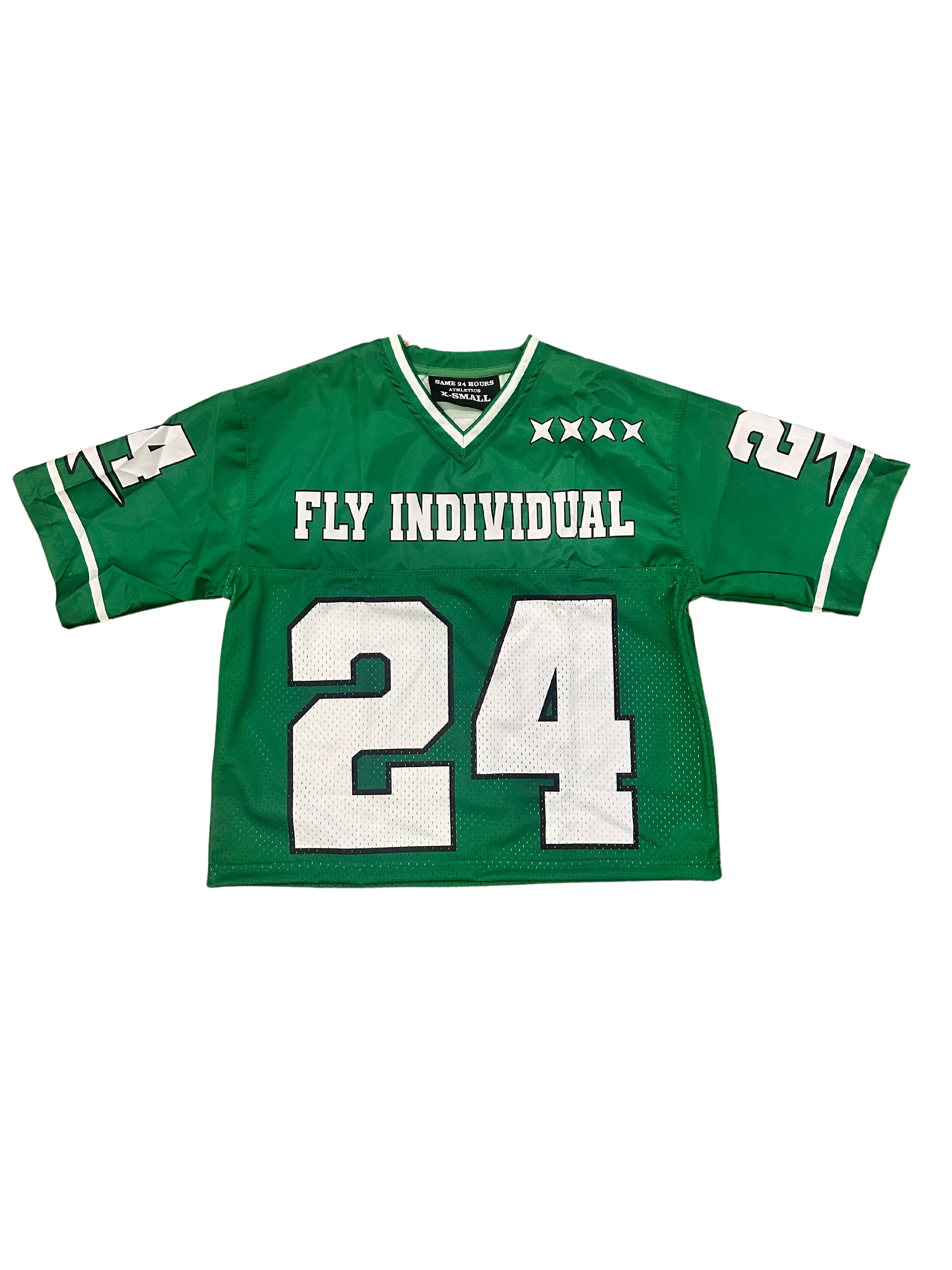 Fly Individual Jersey Green/White
