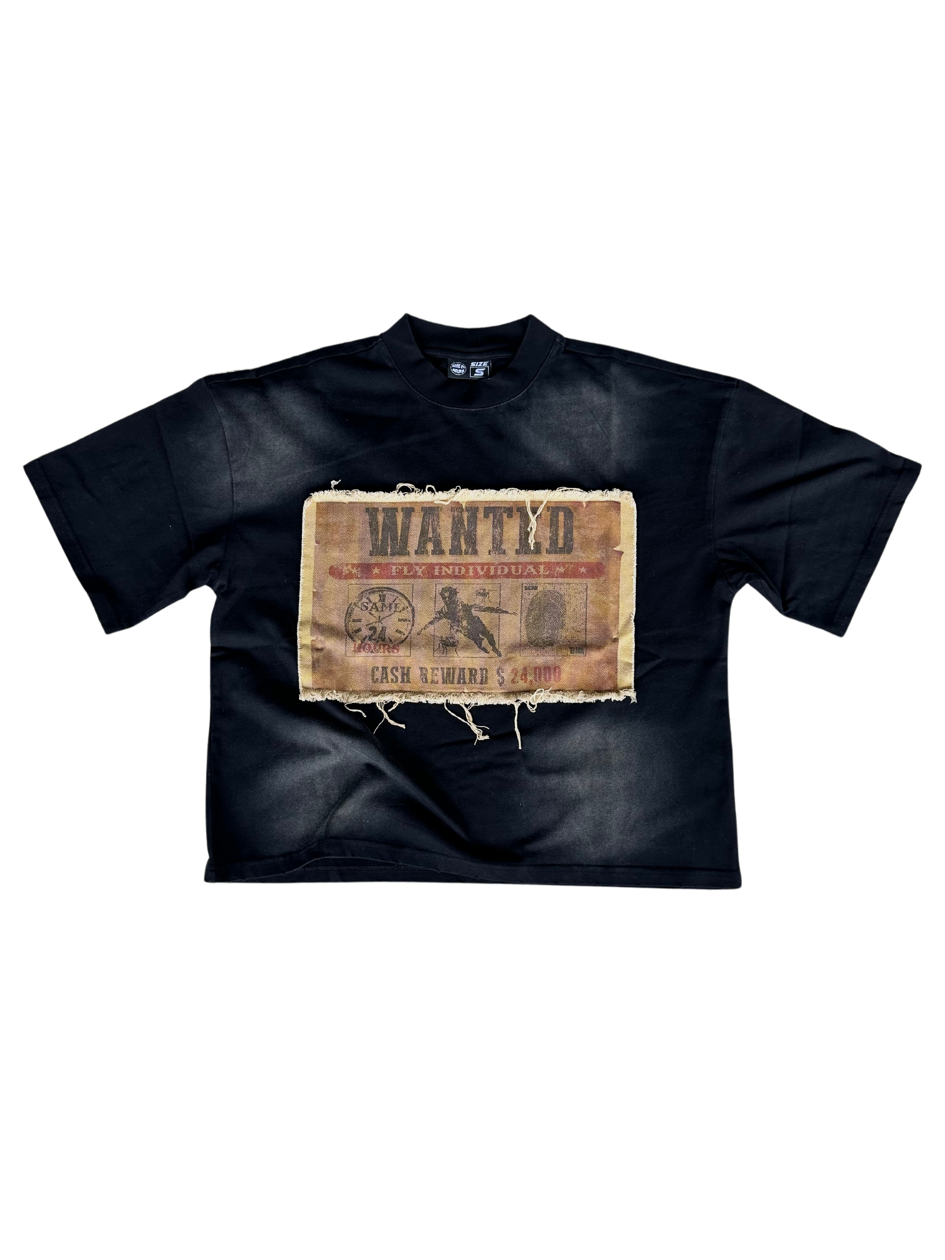 Most Wanted Tee Black