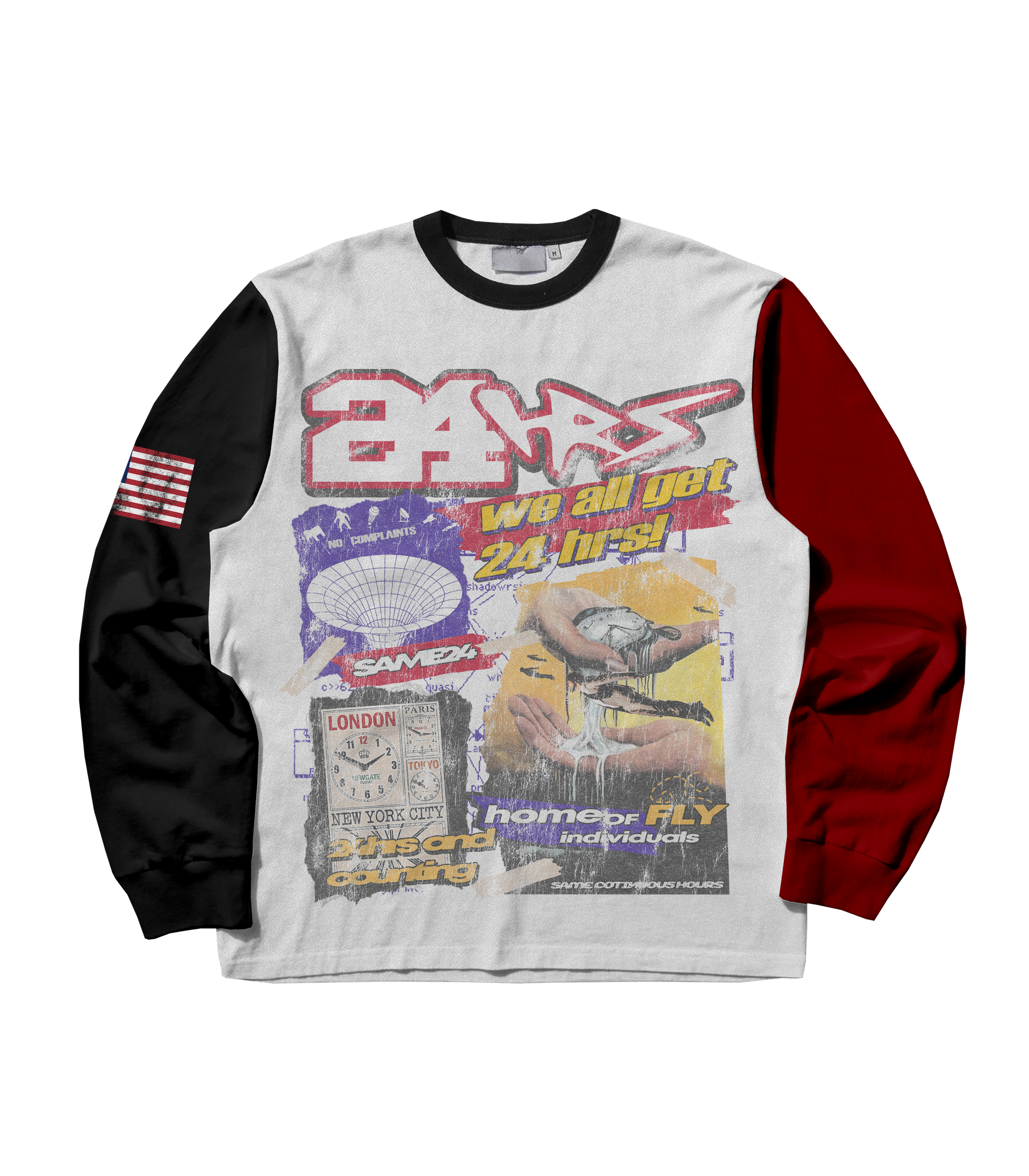 Comic Book Long Sleeve Tee