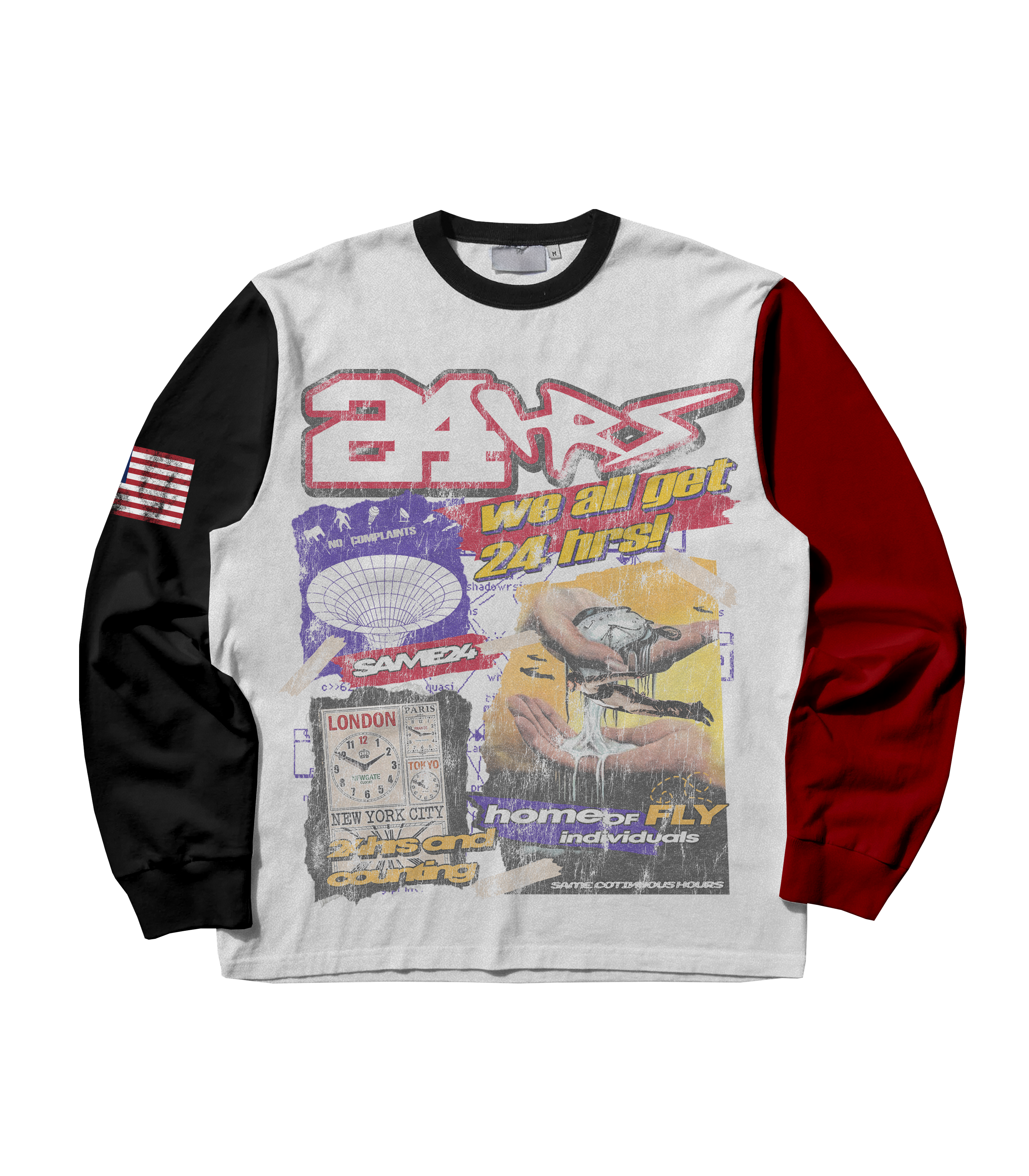 Comic Book Long Sleeve Tee