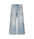 Cursive Denim (Light Wash)