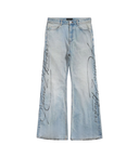 Cursive Denim (Light Wash)