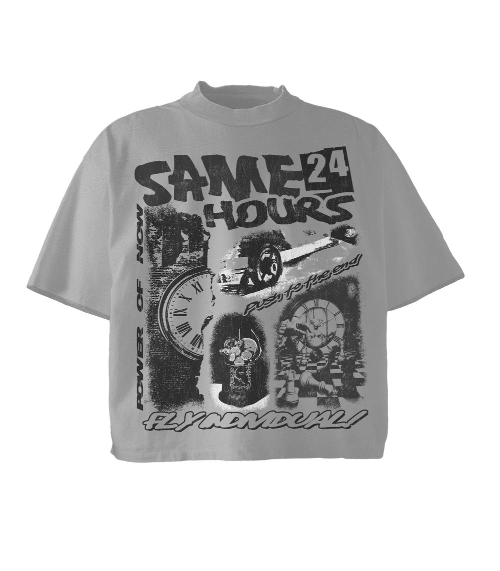 Grey Power of Now Tee