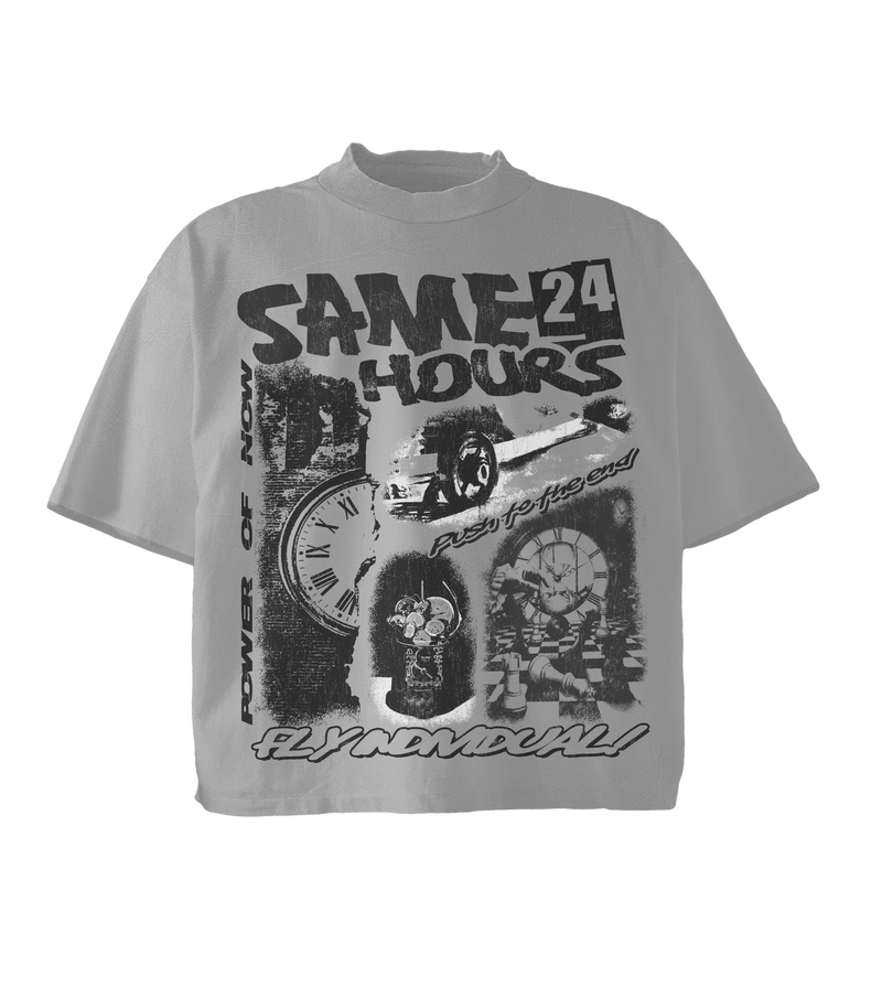 Grey Power of Now Tee