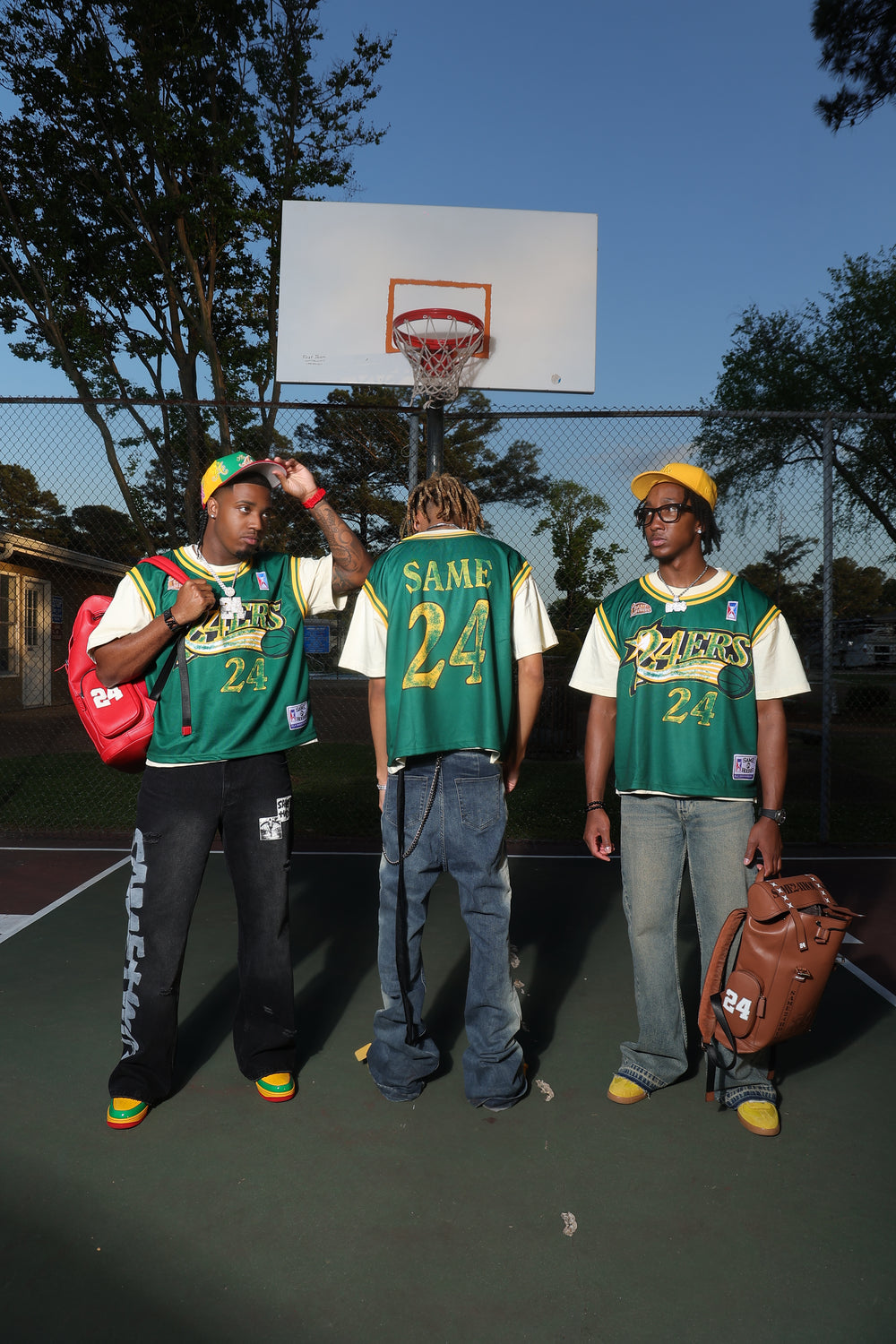 Green/Yellow 24ERS Jersey