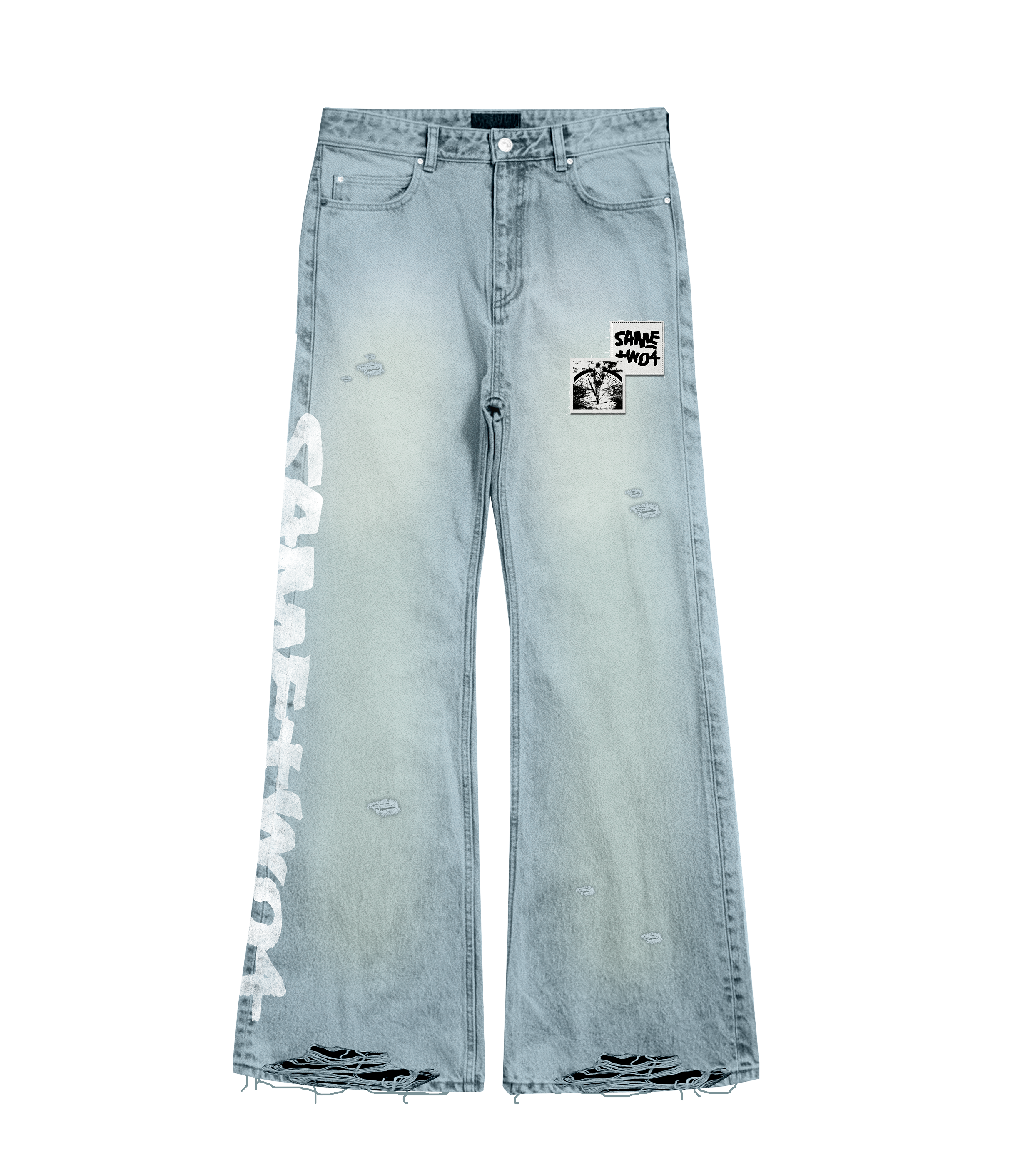 Light Washed Two4 Jeans