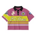 Pink/Yellow 24Hours Polo