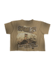 Same24 Rhinestone Tee "Brown"