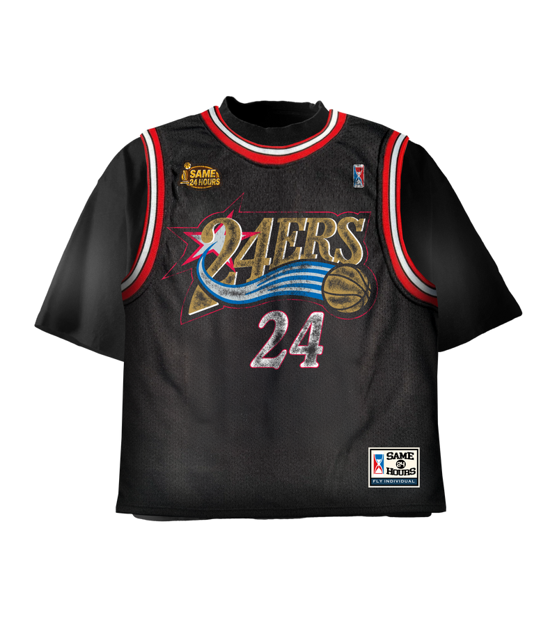 Black/Red 24ERS Jersey