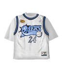 White/Blue 24ERS Jersey