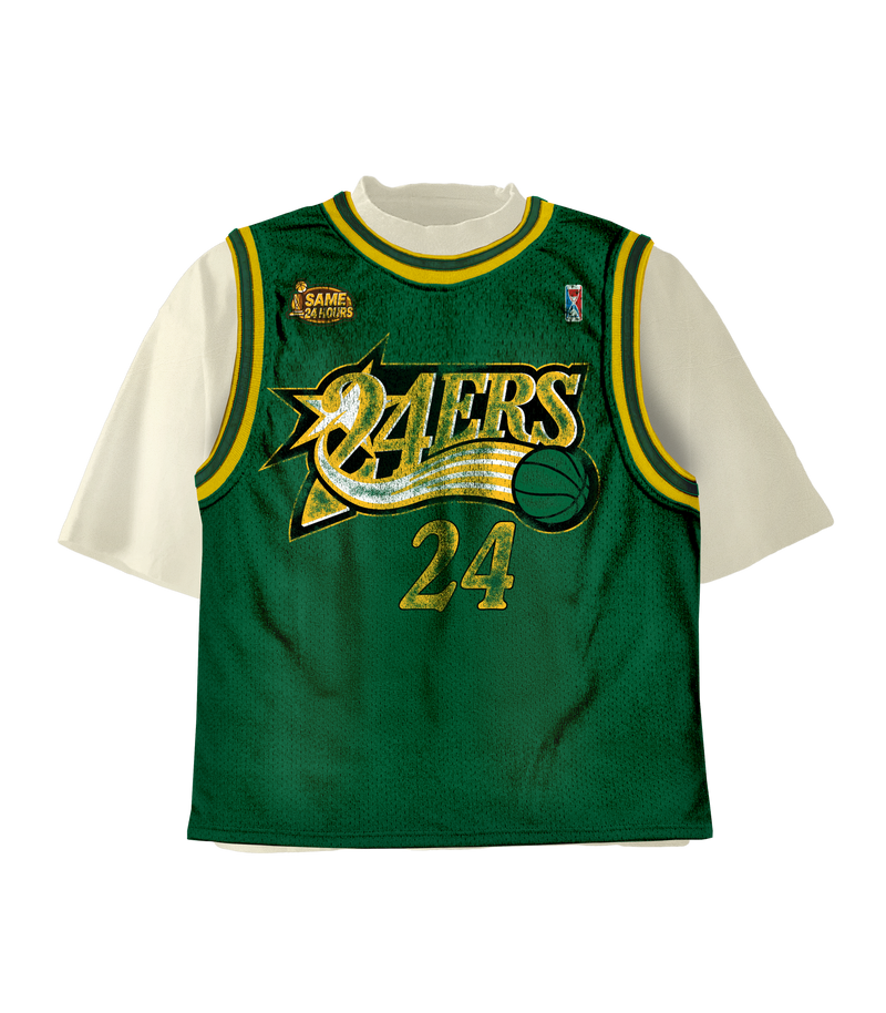 Green/Yellow 24ERS Jersey