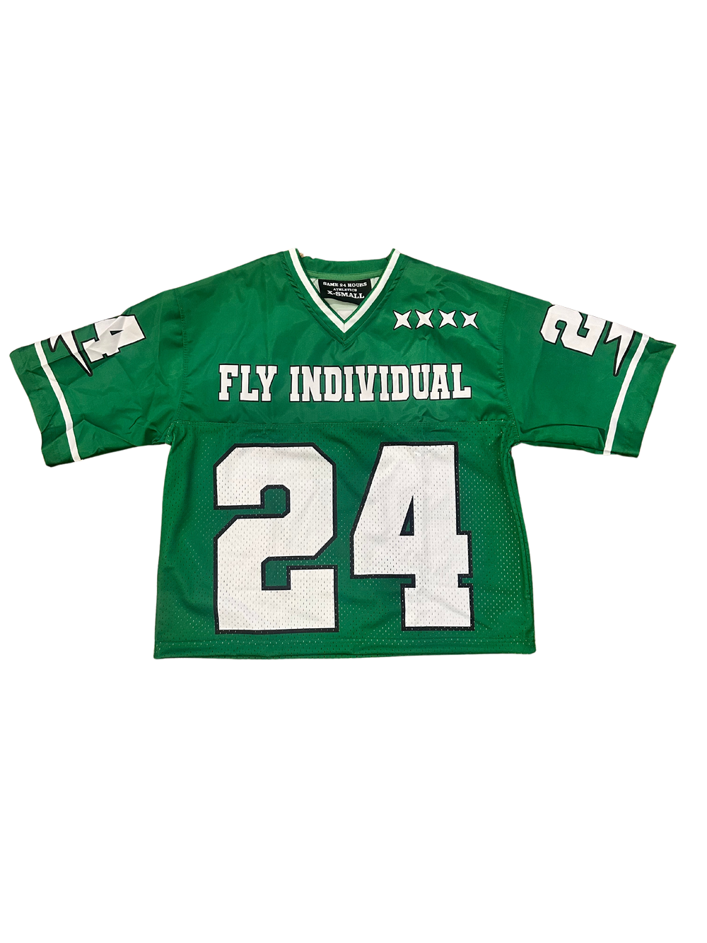 Fly Individual Jersey Green/White