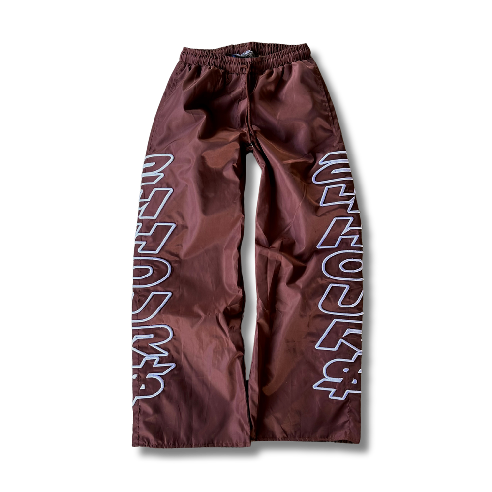 24 Hours Nylon Pants Brown/White (Copy)