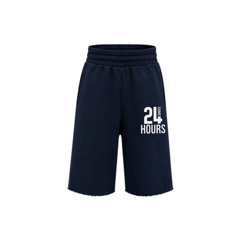 Same 24 Hours Sweat Shorts (Navy)