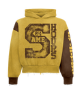 Yellow/Brown Travel Hoodie