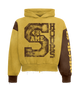 Yellow/Brown Travel Hoodie