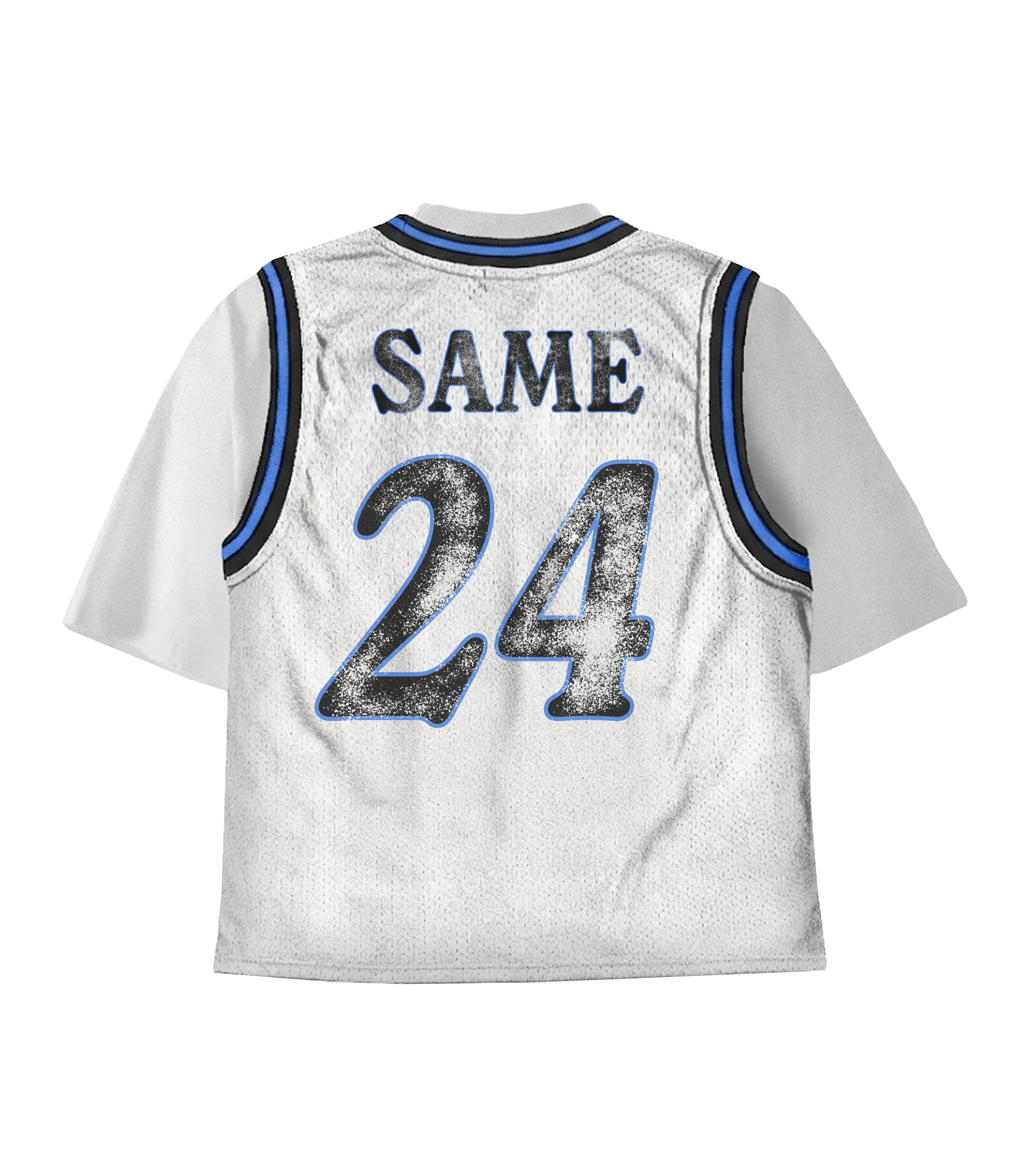 White/Blue 24ERS Jersey