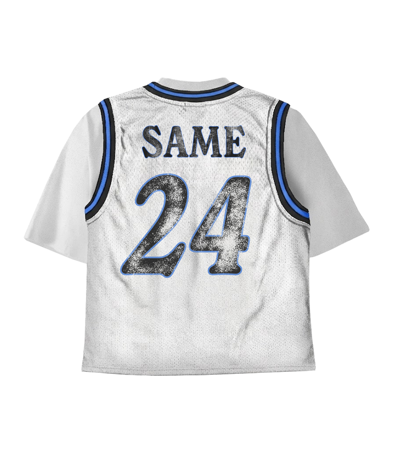 White/Blue 24ERS Jersey