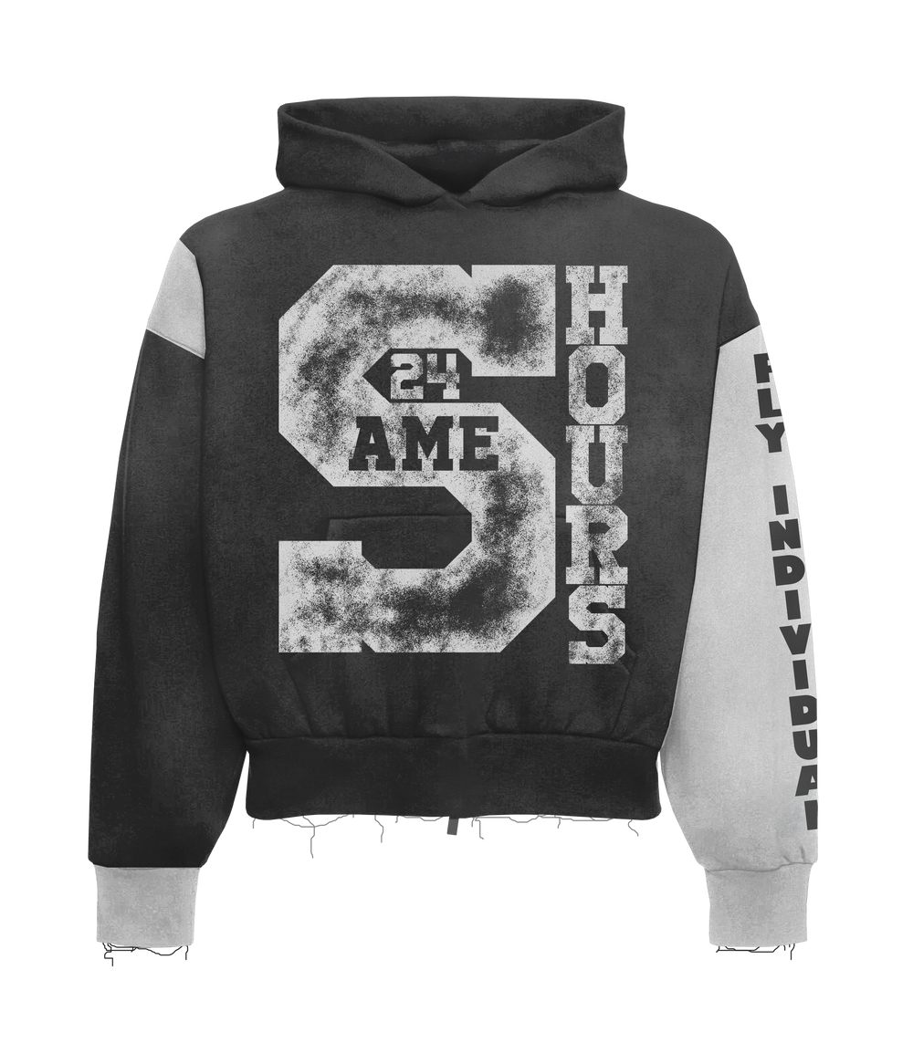 Black/Grey Travel Hoodie
