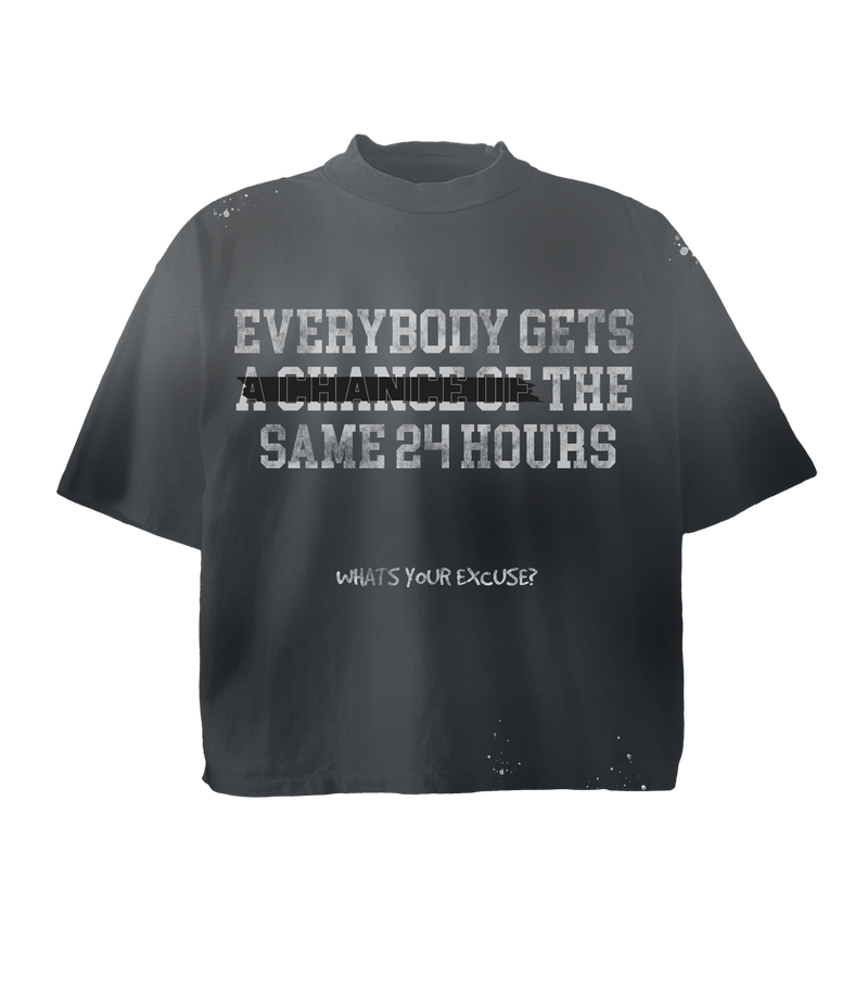 V2 Statement Tee Black/White